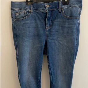 Torrid Blue Skinny Jeans Medium Wash